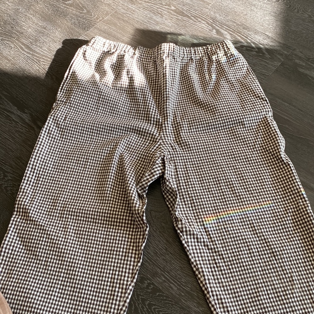 Gingham pants